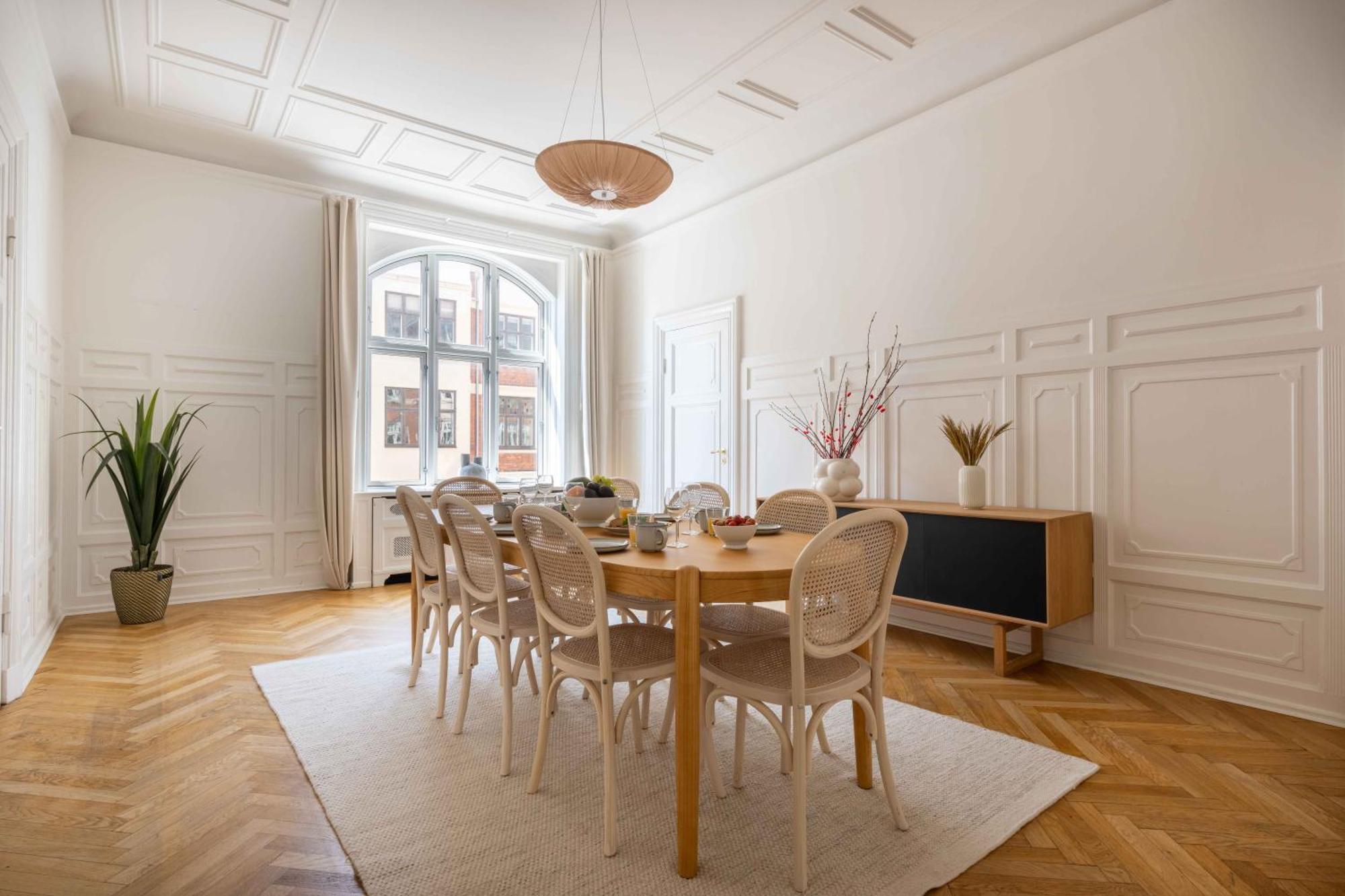 Lovely 3Br Manor Apartment 5 Min From Tivoli Gardens 哥本哈根 外观 照片