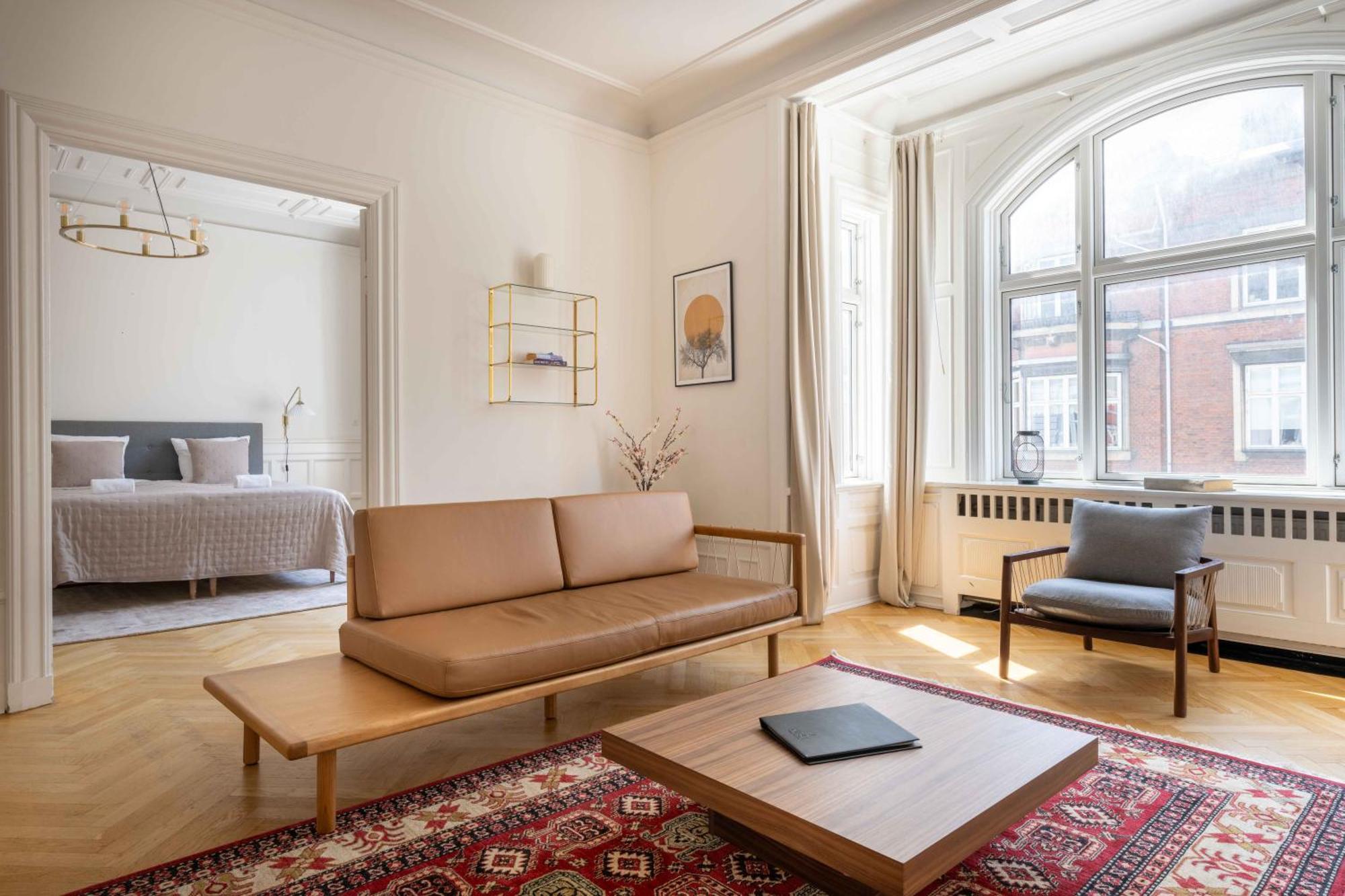 Lovely 3Br Manor Apartment 5 Min From Tivoli Gardens 哥本哈根 外观 照片