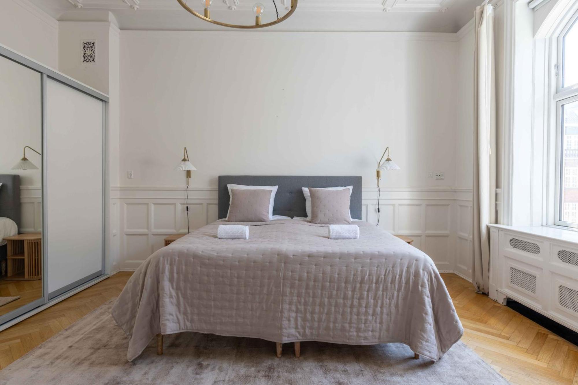 Lovely 3Br Manor Apartment 5 Min From Tivoli Gardens 哥本哈根 外观 照片